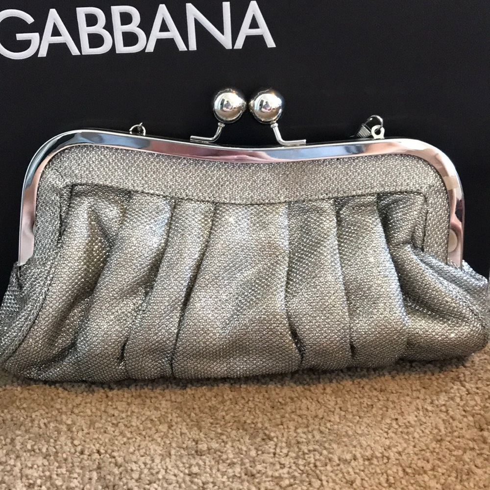 Silver Evening Bag